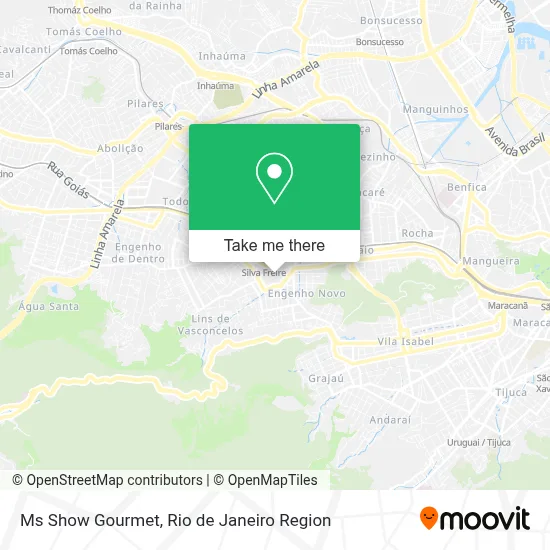 Ms Show Gourmet map