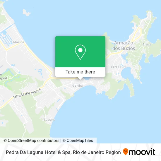 Pedra Da Laguna Hotel & Spa map
