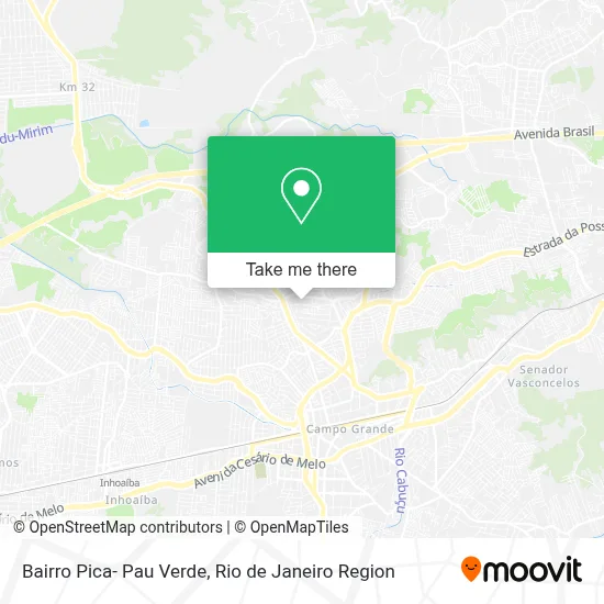 Bairro Pica- Pau Verde map