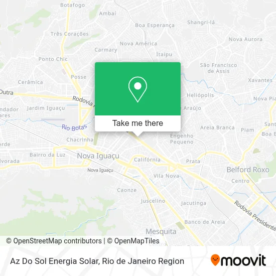 Az Do Sol Energia Solar map