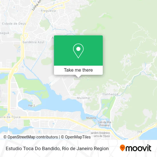 Estudio Toca Do Bandido map