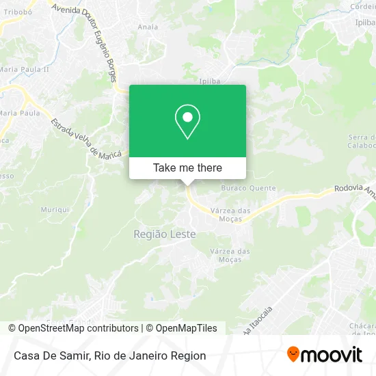 Casa De Samir map