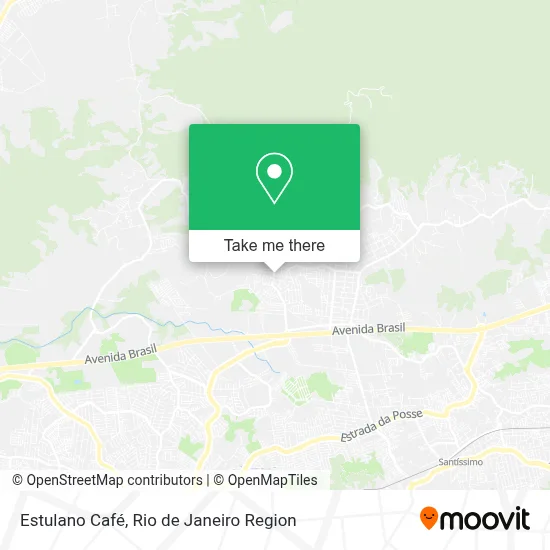 Estulano Café map