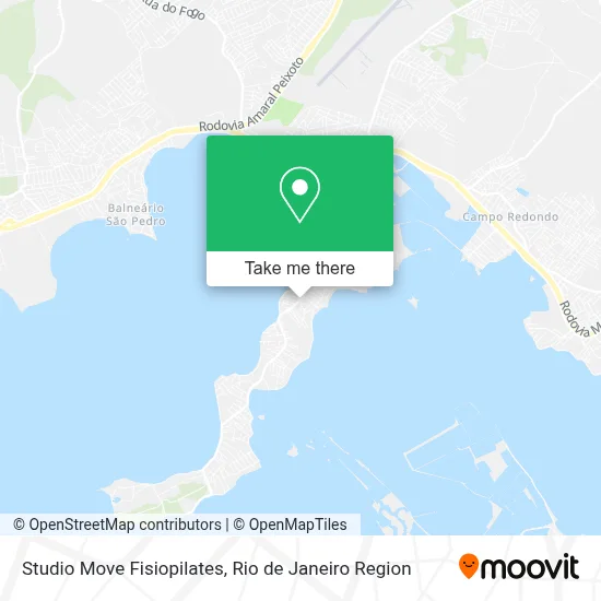 Studio Move Fisiopilates map