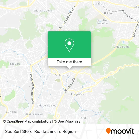 Sos Surf Store map