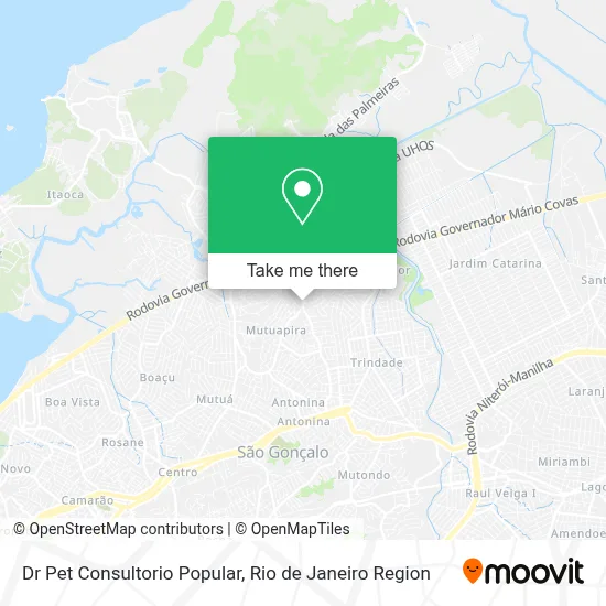 Dr Pet Consultorio Popular map