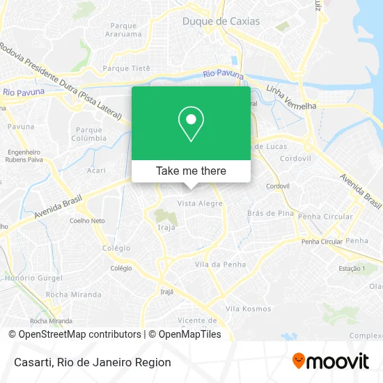 Casarti map