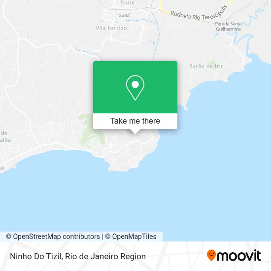 Ninho Do Tizil map