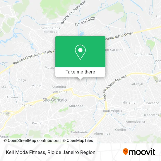 Keli Moda Fitness map