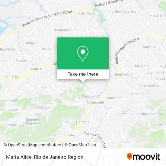 Maria Alice map