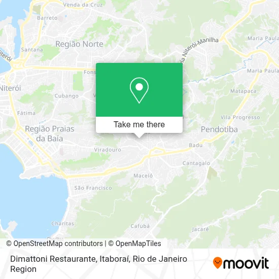 Dimattoni Restaurante, Itaboraí map