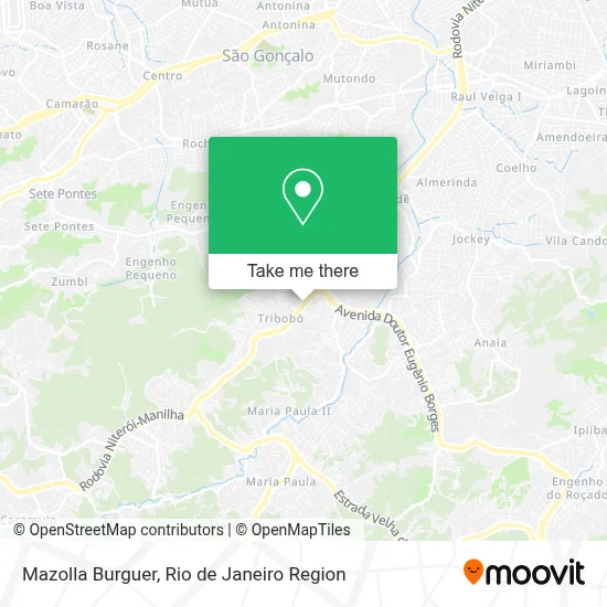Mazolla Burguer map