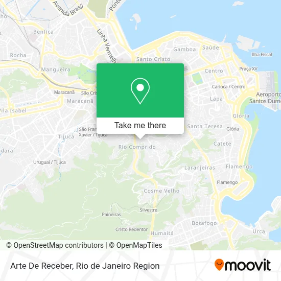 Arte De Receber map