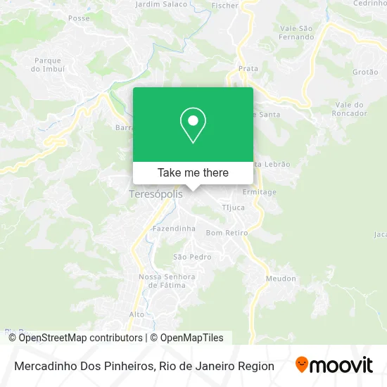 Mercadinho Dos Pinheiros map