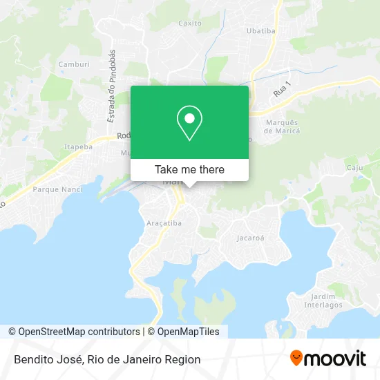 Bendito José map