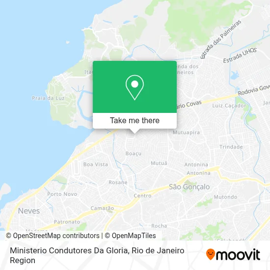 Ministerio Condutores Da Gloria map