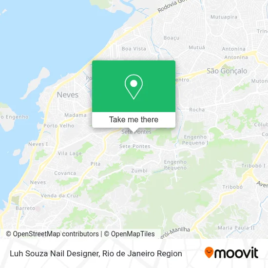 Luh Souza Nail Designer map