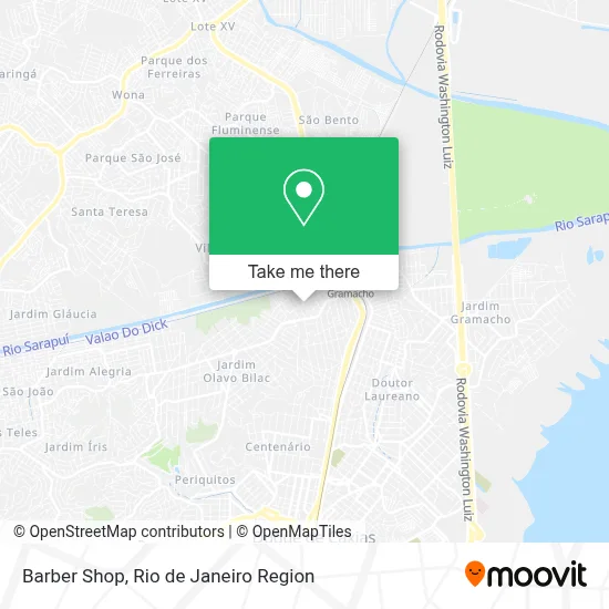 Barber Shop map