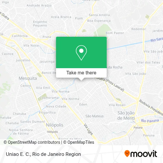 Uniao E. C. map