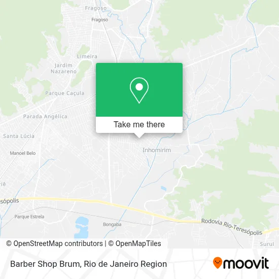 Barber Shop Brum map