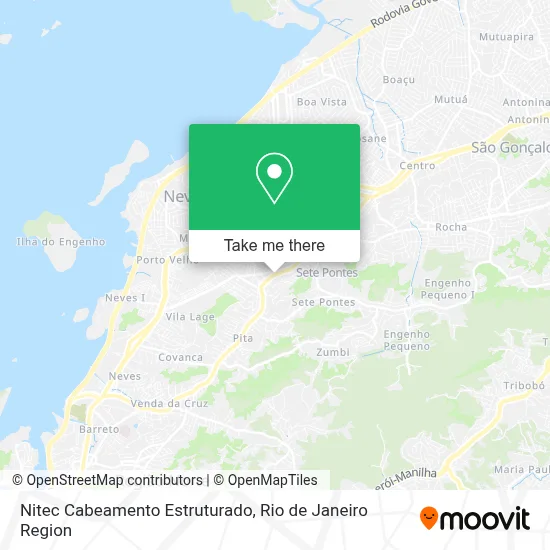Nitec Cabeamento Estruturado map