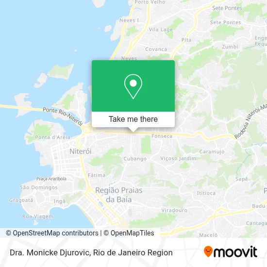 Dra. Monicke Djurovic map