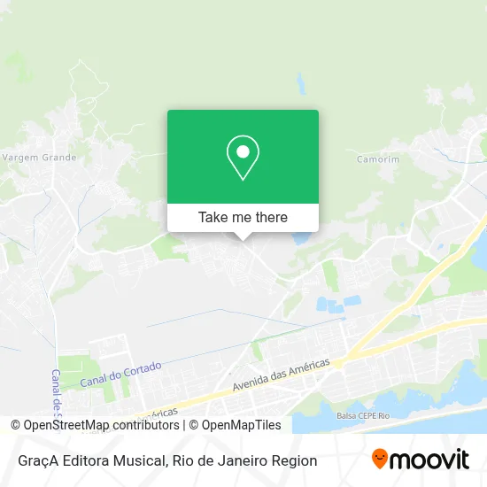 GraçA Editora Musical map