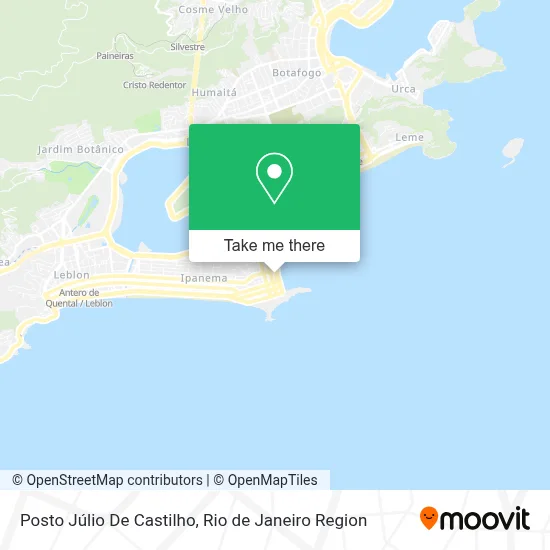 Posto Júlio De Castilho map