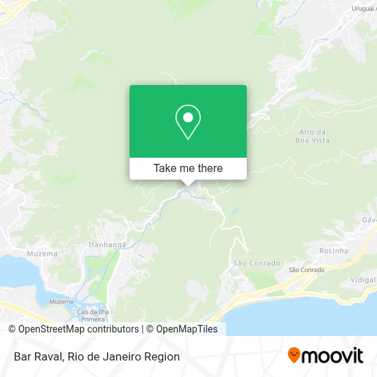 Bar Raval map