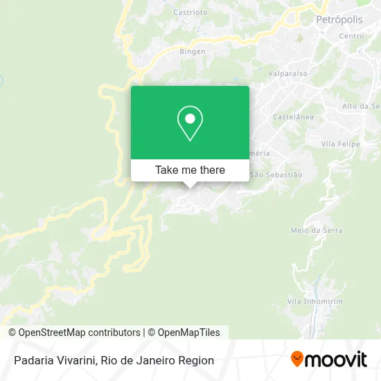 Padaria Vivarini map