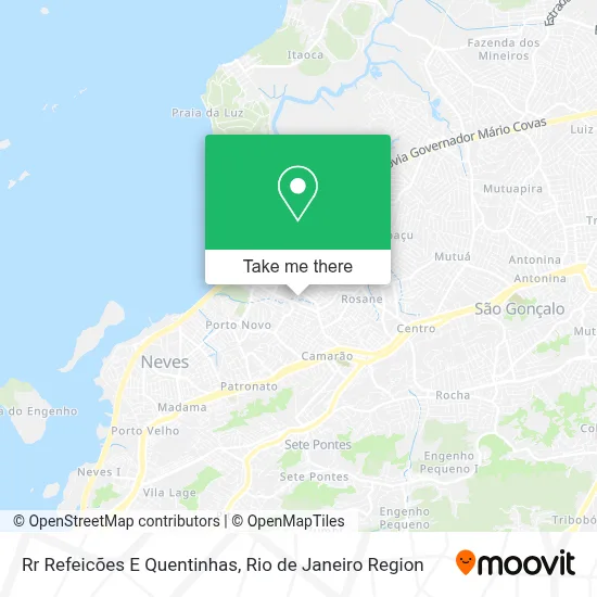 Rr Refeicões E Quentinhas map