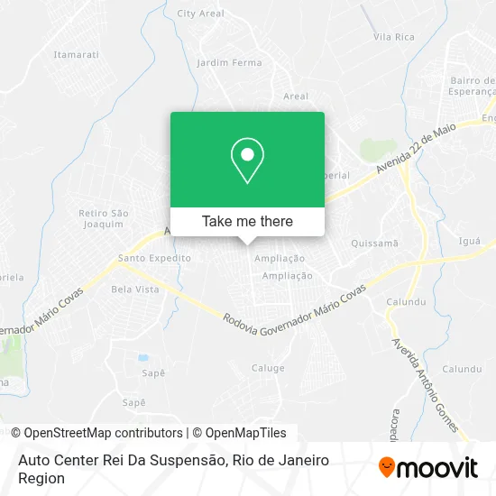Auto Center Rei Da Suspensão map