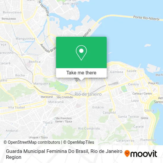 Guarda Municipal Feminina Do Brasil map