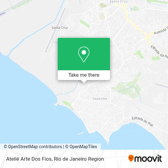 Ateliê Arte Dos Fios map