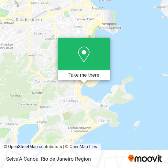 Selva'A Canoa map