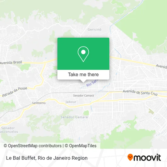 Le Bal Buffet map