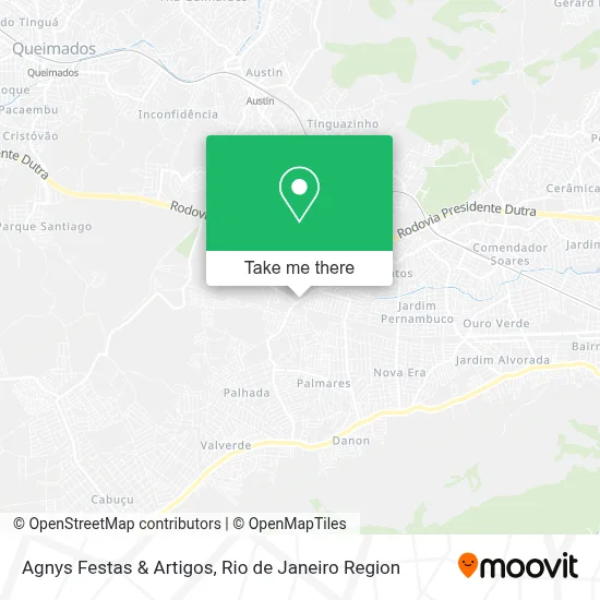 Agnys Festas & Artigos map