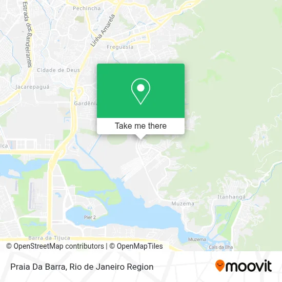 Praia Da Barra map