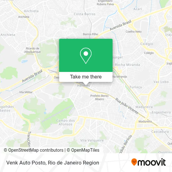 Venk Auto Posto map