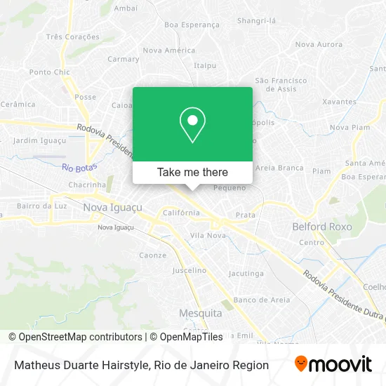 Matheus Duarte Hairstyle map