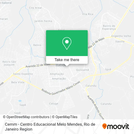 Cemm - Centro Educacional Melo Mendes map
