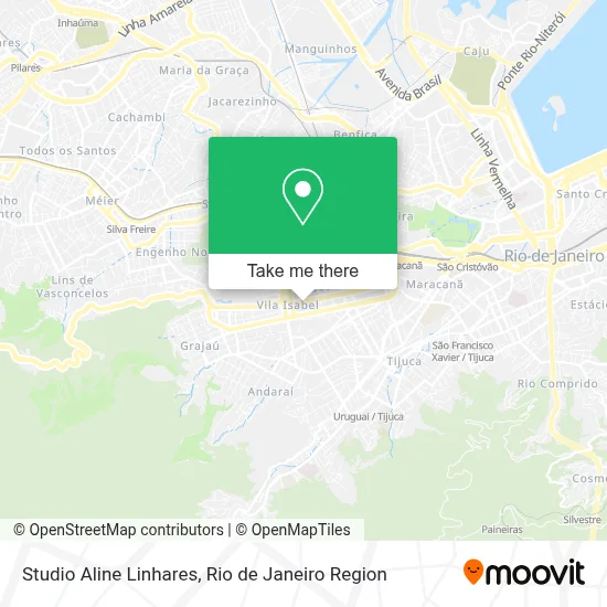 Studio Aline Linhares map