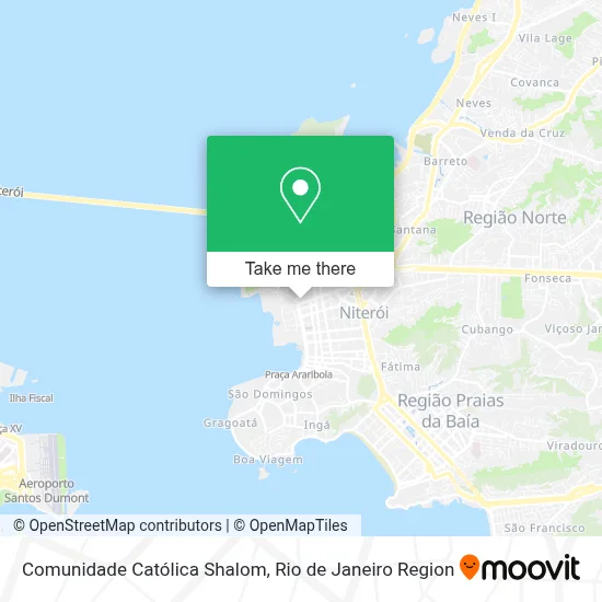 Comunidade Católica Shalom map