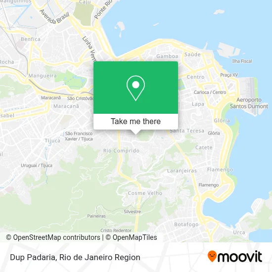 Dup Padaria map