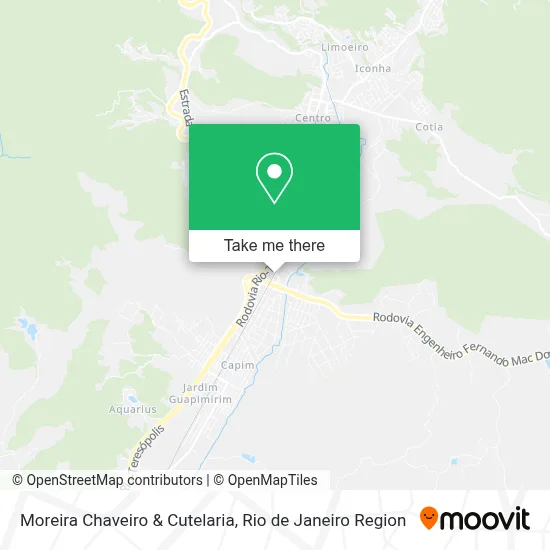 Moreira Chaveiro & Cutelaria map
