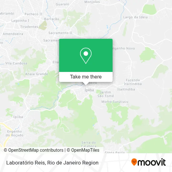 Laboratório Reis map