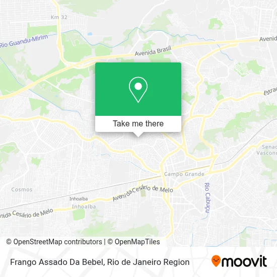 Frango Assado Da Bebel map