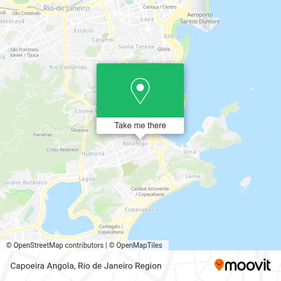 Capoeira Angola map