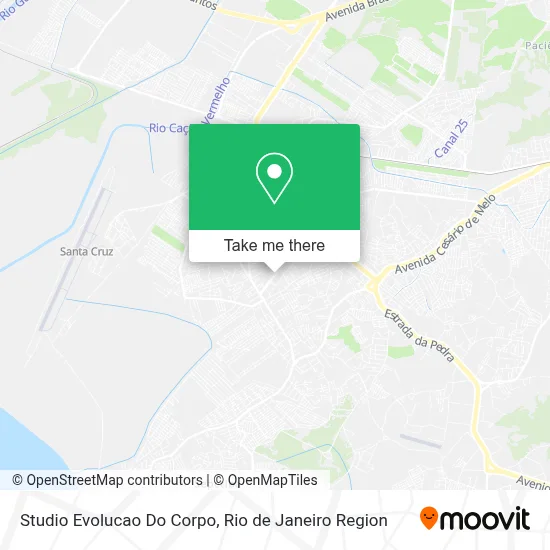 Studio Evolucao Do Corpo map