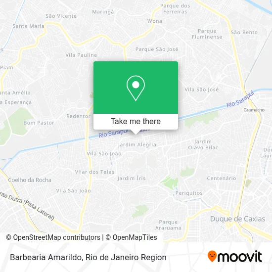 Barbearia Amarildo map